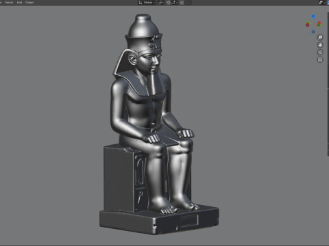Statue of Ramses 2 Modelo 3D