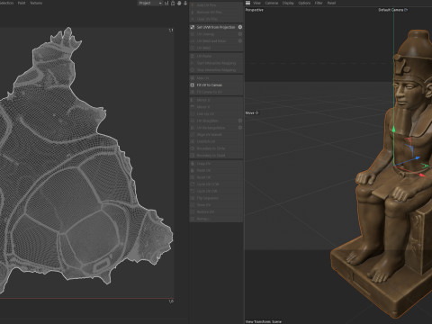 Statue of Ramses 2 Modelo 3D