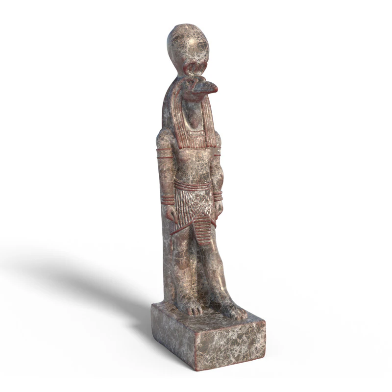 Thoth heykeli 3D Model .c4d .max .obj .3ds .fbx .stl .blend 
