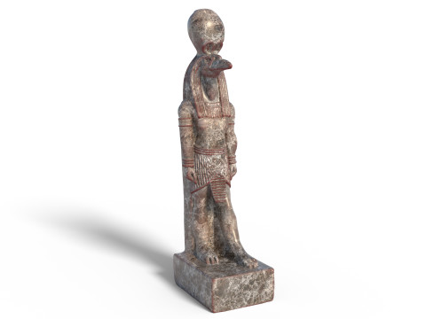 Thoth statue 3D 模型
