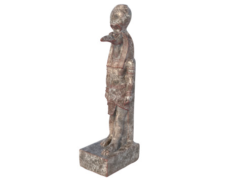 Thoth statue 3D 模型