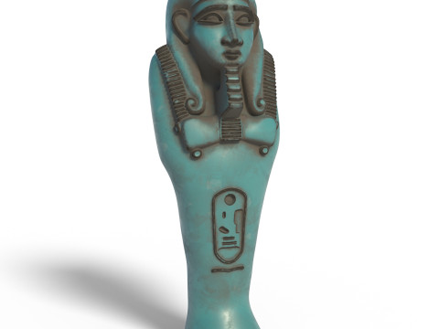 Ushabti statue 3D Модель