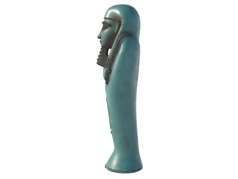 Ushabti statue Modello 3D