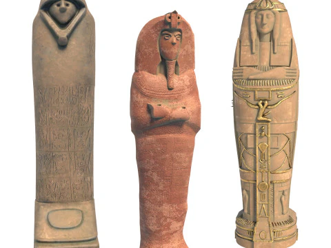 Колекція труни 3D Модель