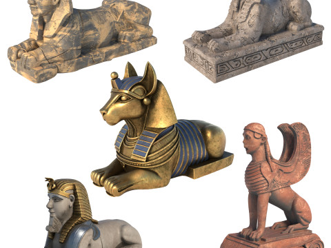 Sphinx collection Modelo 3D