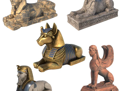 Колекція Сфінкс 3D Модель
