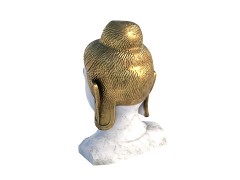 Budha Head bust 3D 모델