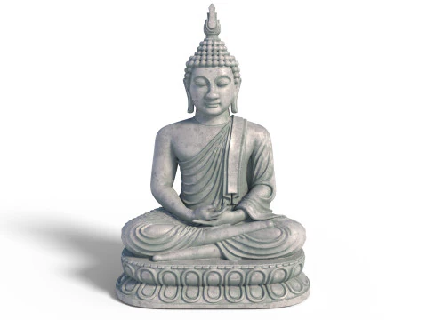 Budha statue 3D Model