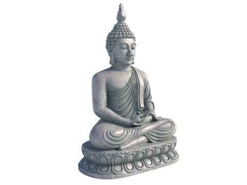 Budha statue 3D Model
