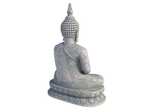 Budha statue 3D Model