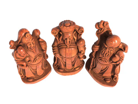 フー・ルー・ショウ 3Dモデル