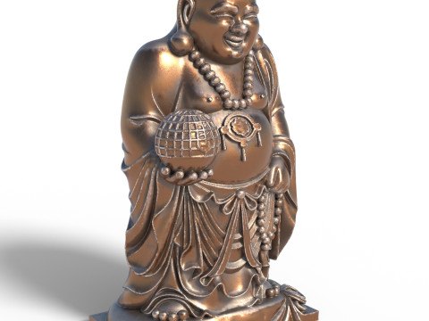 Laughing Budha scan 3D Model