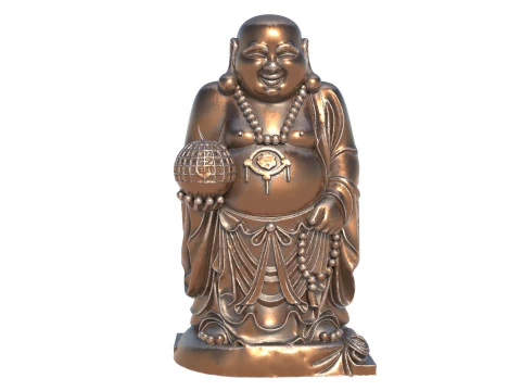 Laughing Budha scan 3D Model