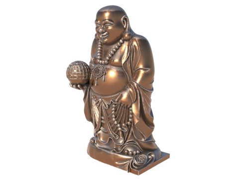 Laughing Budha scan 3Dモデル