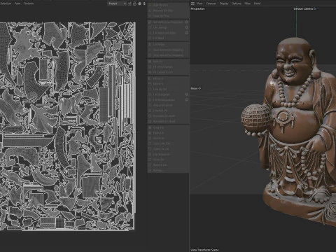 Laughing Budha scan 3D Model
