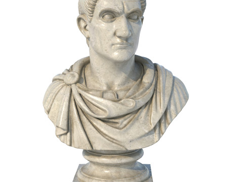 Constantine emperor bust Modelo 3D