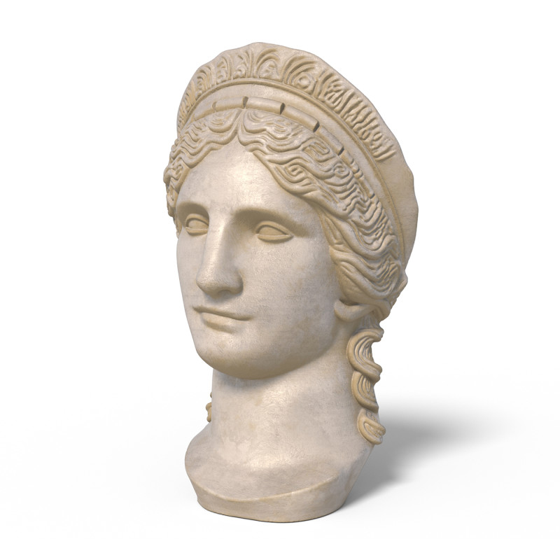 Juno Ludovici bust 3D Modell .c4d .max .obj .3ds .fbx .stl .blend 