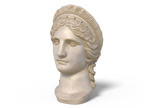Juno Ludovici bust 3D Modell