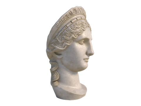 Juno Ludovici bust 3D Modell