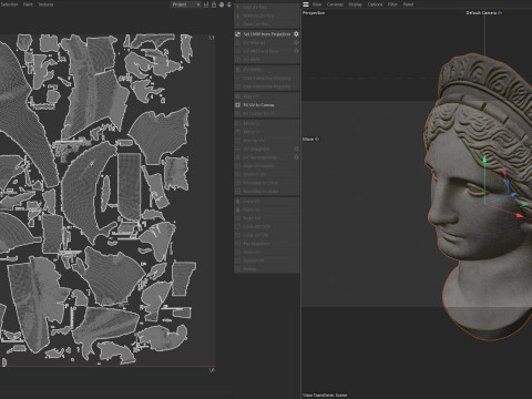 Juno Ludovici bust 3D Modell