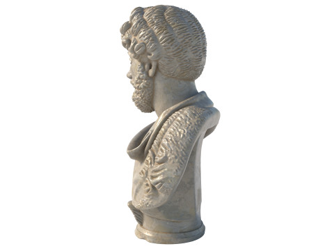 Marcus Aurelius bust Modelo 3D