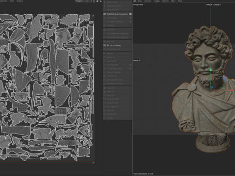 Marcus Aurelius bust Modelo 3D