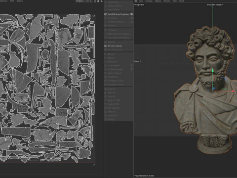 Marcus Aurelius bust 3D Model
