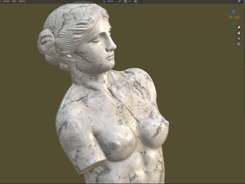 Venus de Milo 3D Model