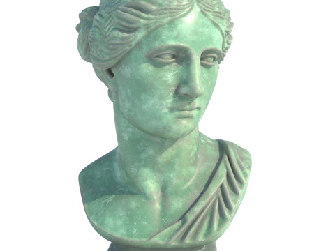Venus god head bust 3D Model