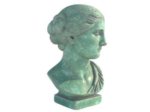 Venus god head bust 3D Model
