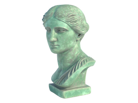 Venus god head bust 3D Model