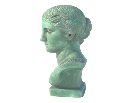 Venus god head bust 3D Model