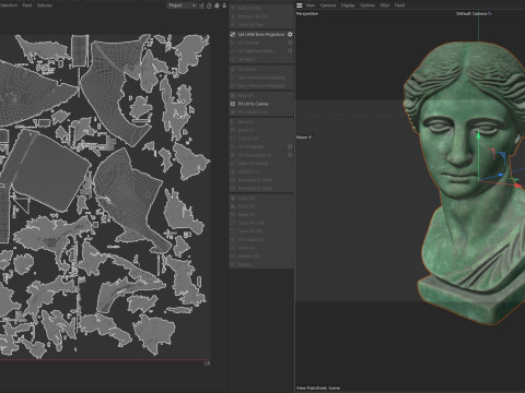 Venus god head bust 3D Model