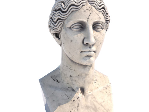 Venus head bust Modelo 3D