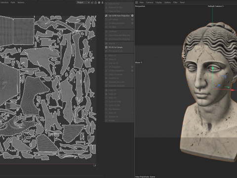 Venüs kafa büstü 3D Model