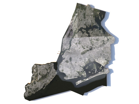 न्यूयॉर्क टेरेन शहर यूएसए 3D मॉडल