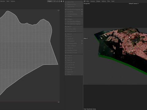 Singapore Full Terrain city 3D Model