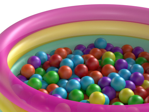 Кульова яма 3D Модель