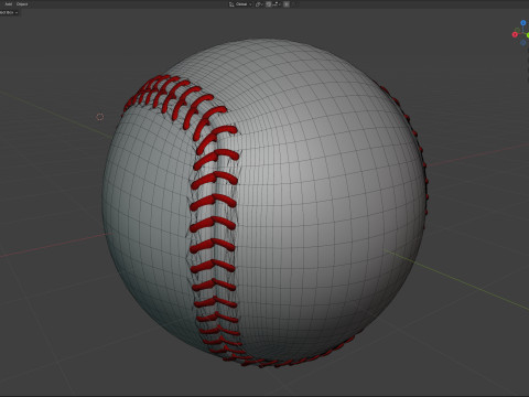 Baseball Model 3D