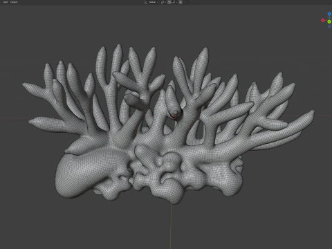 Coral 01 3D Model