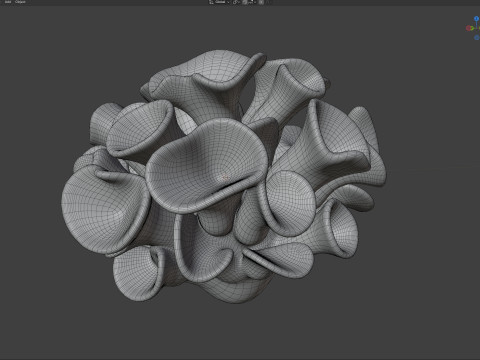 Кораловий риф 03 3D Модель