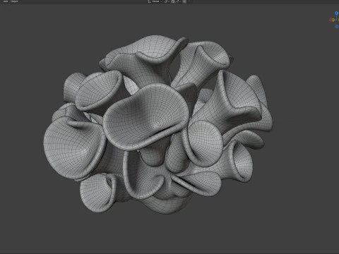 Coral reef 03 3D Model