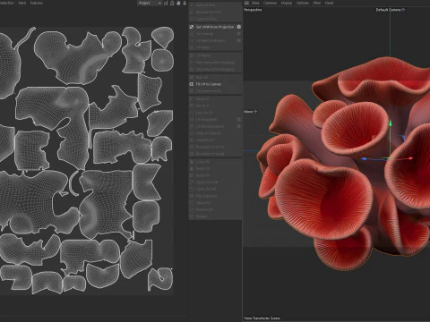 Coral reef 03 3D Model