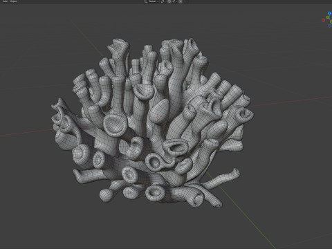 Terumbu karang 06 Model 3D
