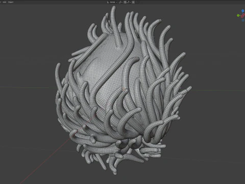 Coral reef 07 3D Model
