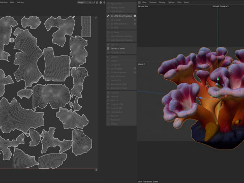 Coral reef 08 3D Model