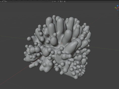 Coral reef 09 3D Model