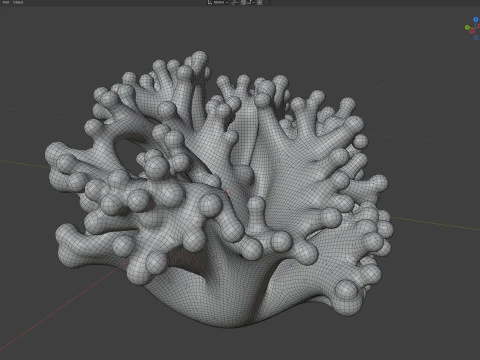 Coral reef 10 3D Model