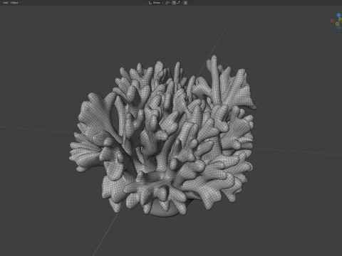 珊瑚礁 12 3D 模型
