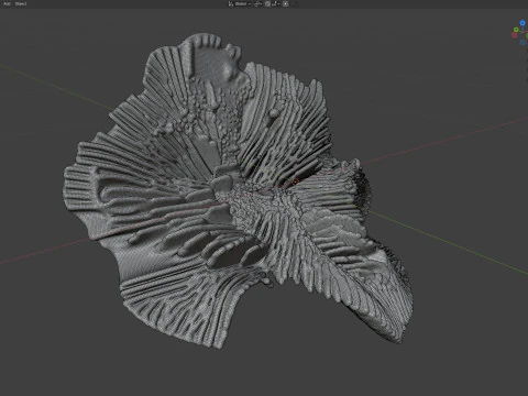 Coral reef 16 3D Model